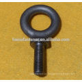 Acero al carbono Zinc plateado Ojo perno, ojo de acero inoxidable perno ojo tornillo